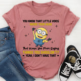 Yeah, I Don’t Have That T-Shirt