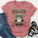 When I Dunk My Cookies in Milk, I Think of You & Hold Them Under Until the Bubbles Stop T-Shirt