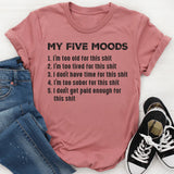 My Five Moods T-Shirt