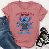F-Bomb Mom Stuck Between IDK, IDC, and IDGAF T-Shirt