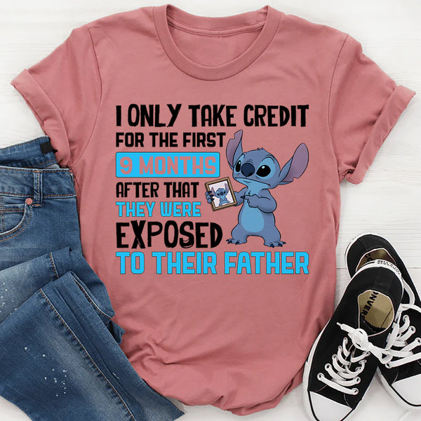 I Only Take Credit for the First 9 Months T-Shirt
