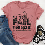 All the Fall Things or Whatever Blink-182 Says T-Shirt