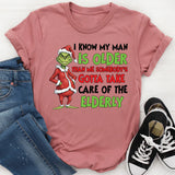 I Know My Man Is Older Than Me Somebody’s Gotta Take Care of the Elderly T-Shirt