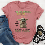 I’m an Angel, Honest… The Horns Are Just There to Keep My Halo Up Straight T-Shirt