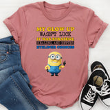 My Glow Up Wasn’t Luck It Was Strategy, Healing, and Better Eyeliner Choices T-Shirt