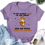 I’M NOT ACTUALLY FUNNY I’M JUST REALLY MEAN AND PEOPLE THINK I’M KIDDING T-Shirt