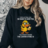 Stop Acting Like I’m Hard to Shop For You Know Where the Liquor Store Is Hoodie