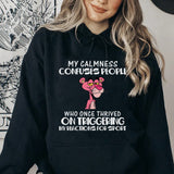 My Calmness Confuses People Who Once Thrived on Triggering My Reactions for Sport Hoodie