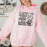 I’d Answer Texts Faster If Overthinking Didn’t Require a Full Approval Process Hoodie