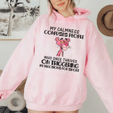 My Calmness Confuses People Who Once Thrived on Triggering My Reactions for Sport Hoodie