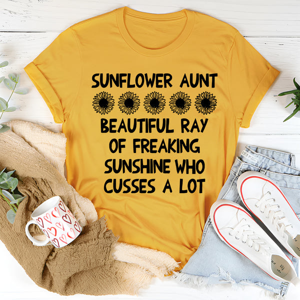 Sunflower Aunt T-Shirt