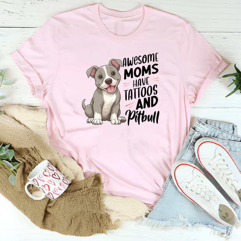 Awesome Moms Have Tattoos T-shirt