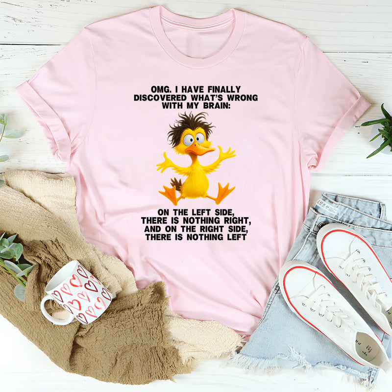 Omg I Have Finally Discovered What's Wrong With My Brain T-Shirt