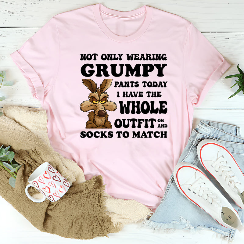 Grumpy Pants and Matching Socks T-Shirt