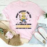 Unhealthy Coping Mechanisms & Dark Humor T-Shirt