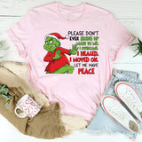 Please Don’t Ever Bring Up Math to Me I Overcame, I Healed, I Moved On. Let Me Have Peace T-Shirt