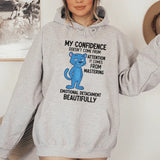My Confidence Doesn’t Come From Attention, It Comes From Mastering Emotional Detachment Beautifully Hoodie