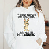 My Brain’s a Browser With 42 Tabs Open, and None Are Responding Hoodie